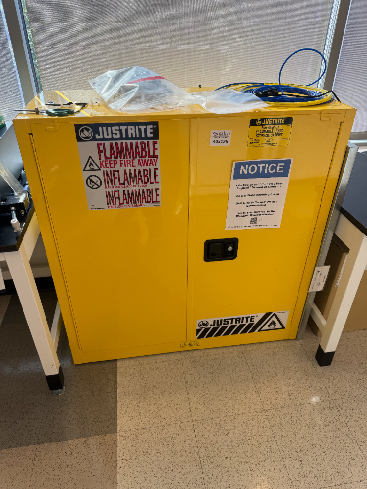 Image of Justrite Sure-Grip EX Flammable Liquid Storage Cabinet